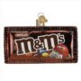 M&M’s Milk Chocolate Glass Ornament – Old World Christmas